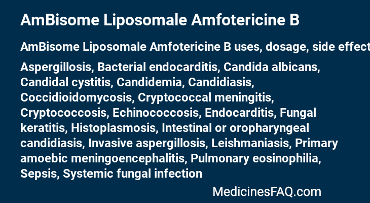 AmBisome Liposomale Amfotericine B