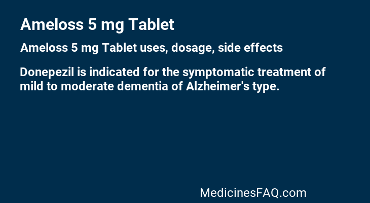 Ameloss 5 mg Tablet