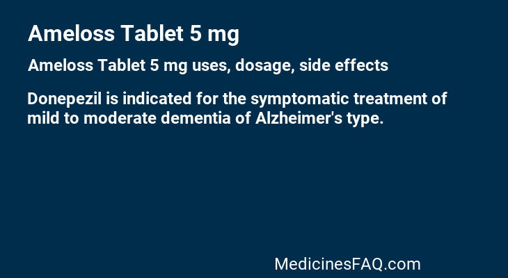 Ameloss Tablet 5 mg