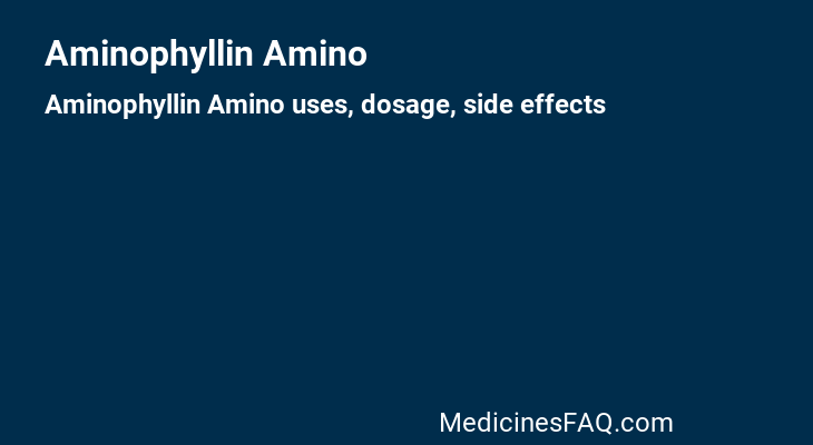 Aminophyllin Amino