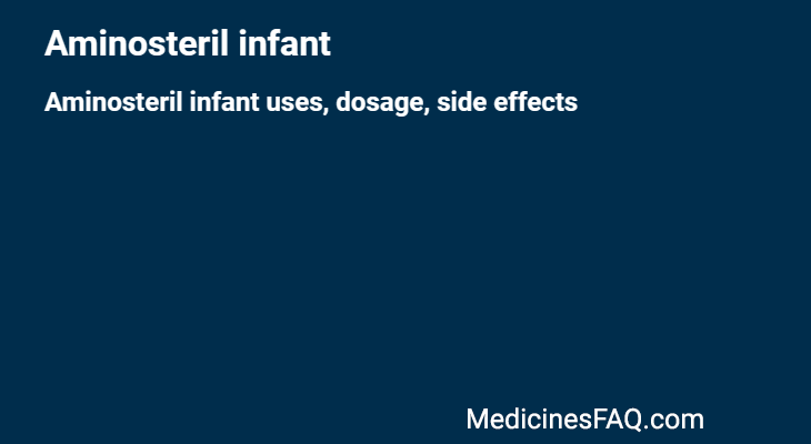 Aminosteril infant