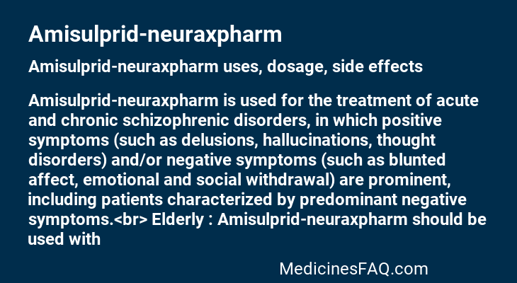 Amisulprid-neuraxpharm