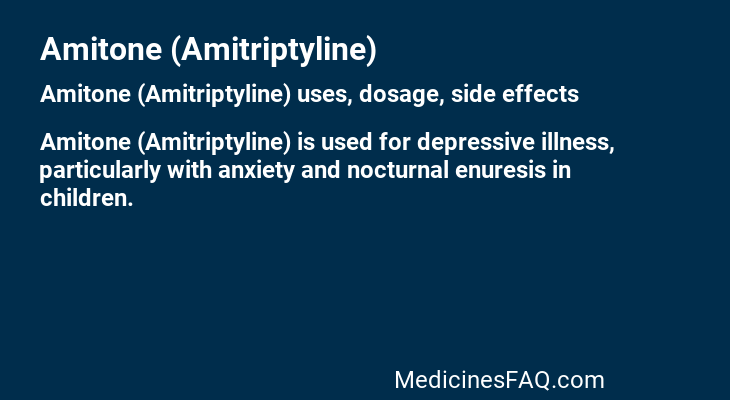 Amitone (Amitriptyline)