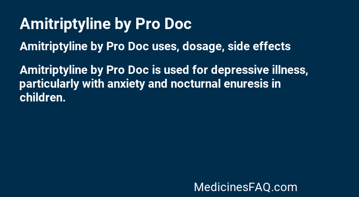 Amitriptyline by Pro Doc