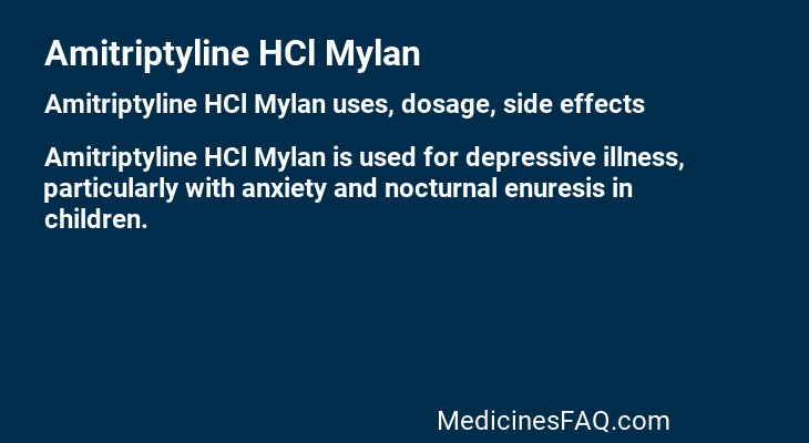 Amitriptyline HCl Mylan