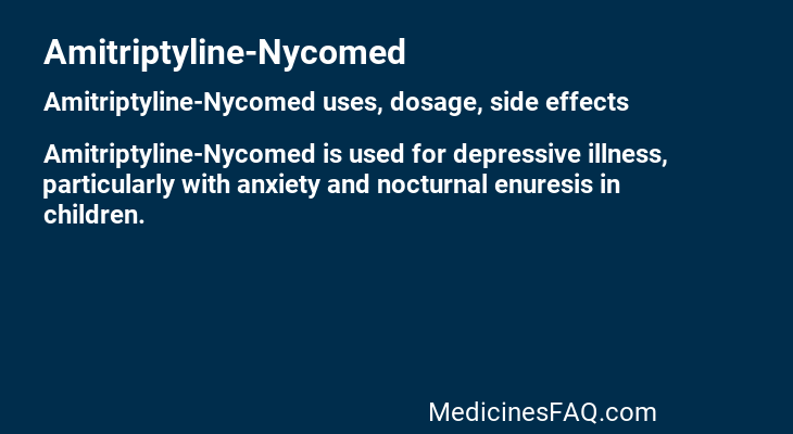 Amitriptyline-Nycomed