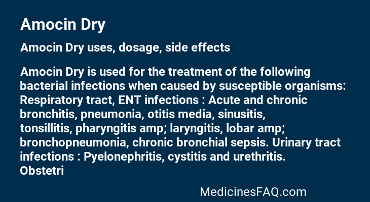 Amocin Dry