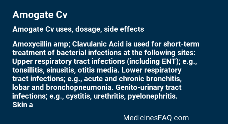 Amogate Cv