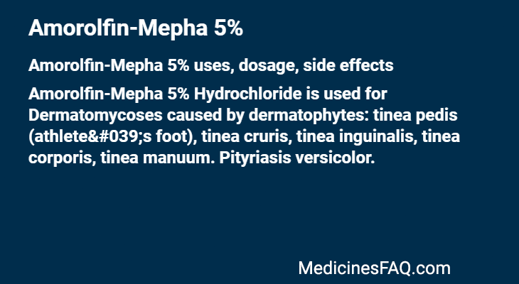 Amorolfin-Mepha 5%