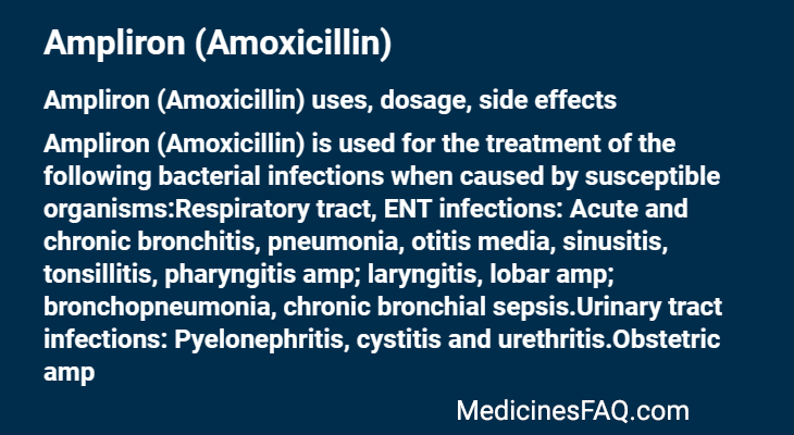 Ampliron (Amoxicillin)