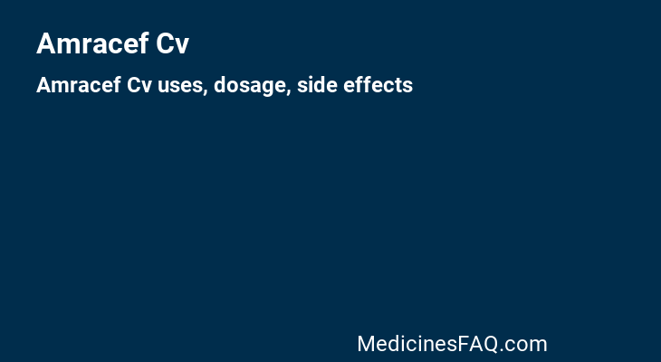 Amracef Cv