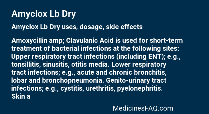 Amyclox Lb Dry