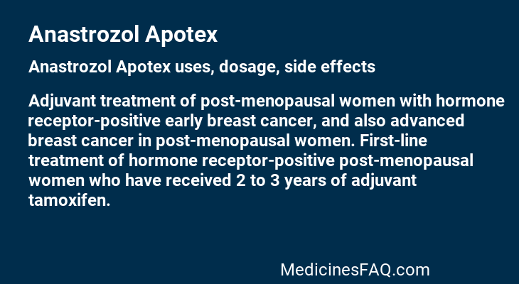 Anastrozol Apotex