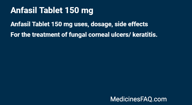 Anfasil Tablet 150 mg