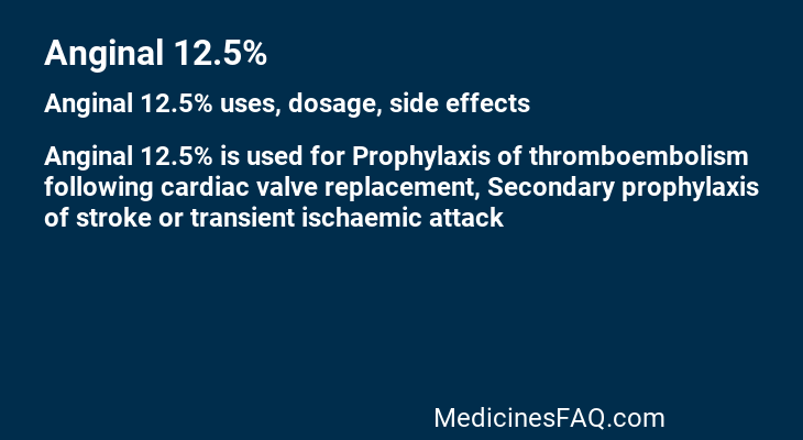 Anginal 12.5%