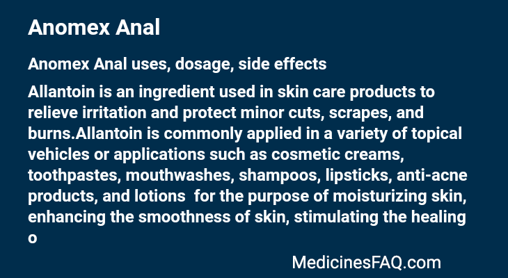 Anomex Anal