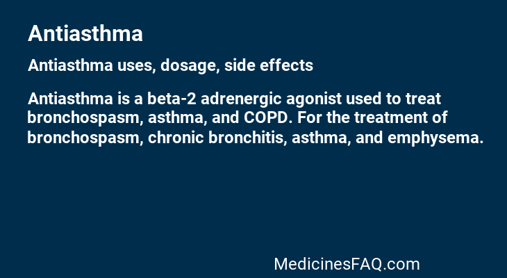 Antiasthma