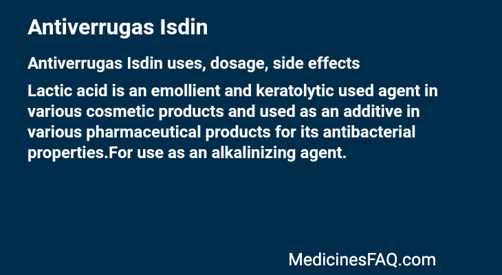 Antiverrugas Isdin