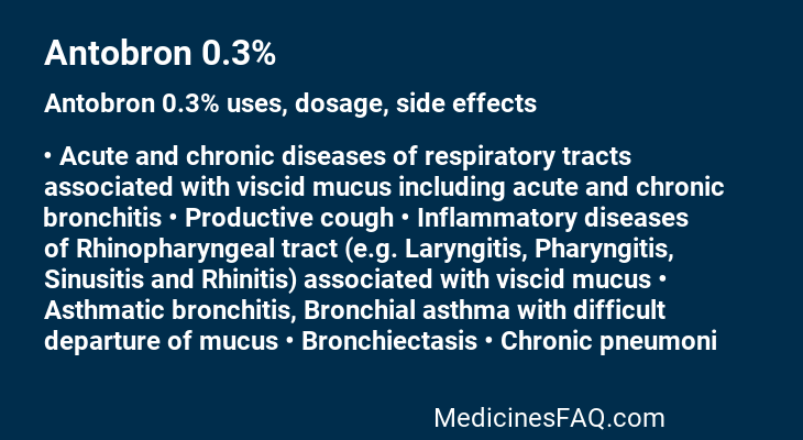 Antobron 0.3%