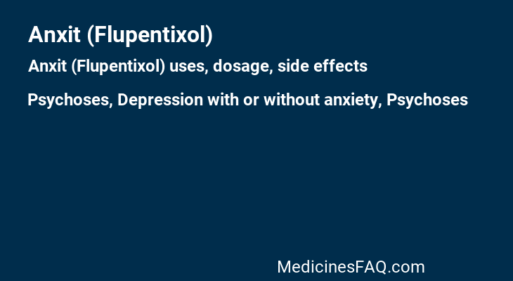 Anxit (Flupentixol)