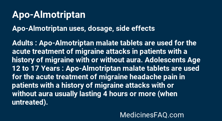 Apo-Almotriptan