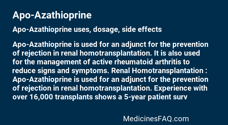 Apo-Azathioprine