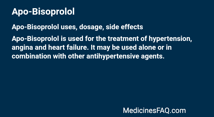 Apo-Bisoprolol