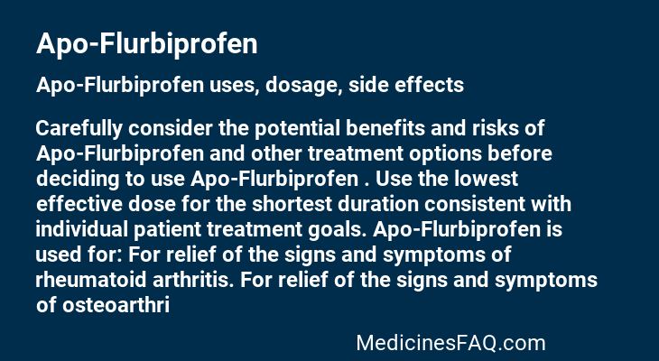 Apo-Flurbiprofen