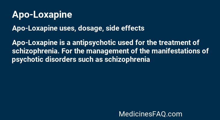 Apo-Loxapine