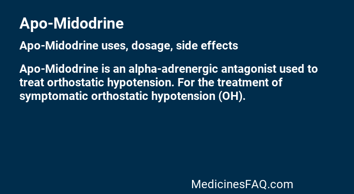 Apo-Midodrine