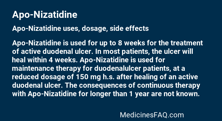 Apo-Nizatidine