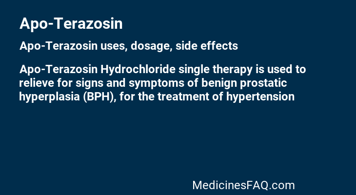 Apo-Terazosin