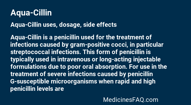 Aqua-Cillin