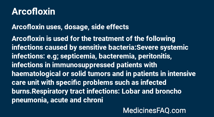 Arcofloxin