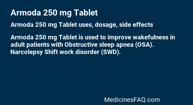 Armoda 250 mg Tablet