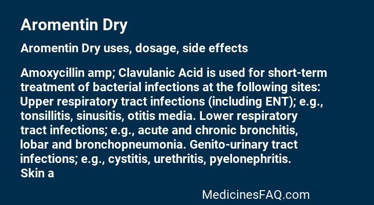 Aromentin Dry