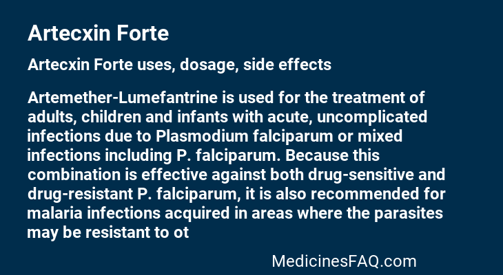 Artecxin Forte