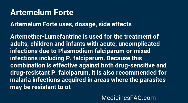 Artemelum Forte