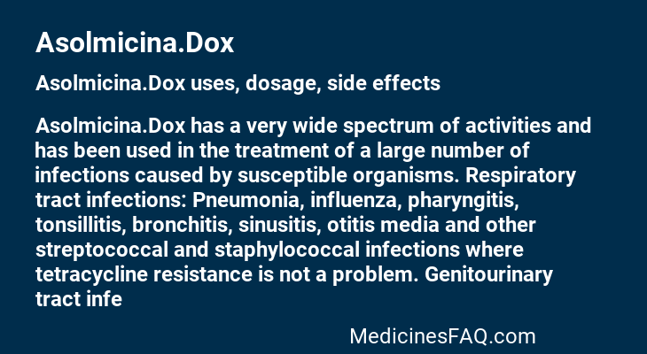 Asolmicina.Dox
