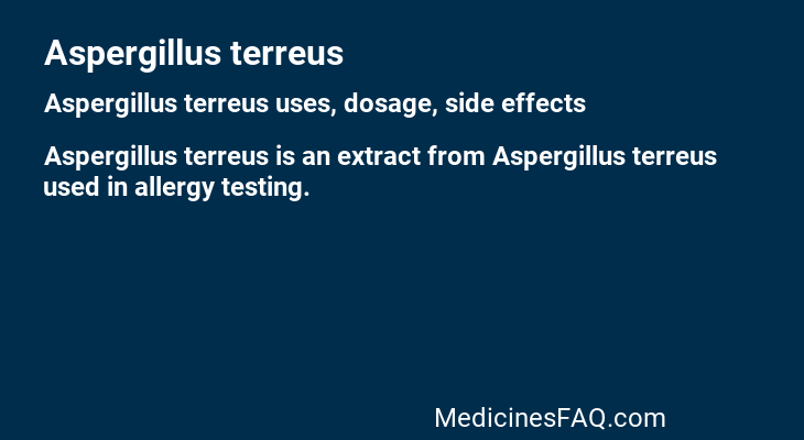 Aspergillus terreus