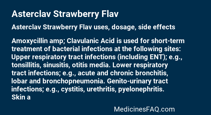Asterclav Strawberry Flav