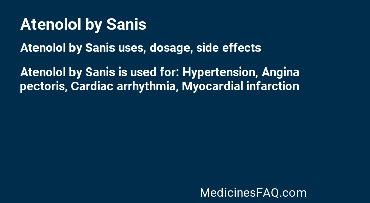 Atenolol by Sanis