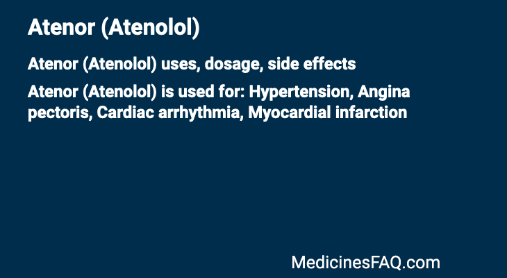 Atenor (Atenolol)