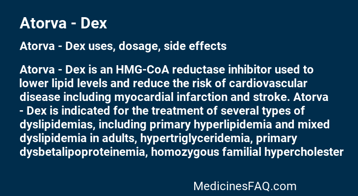 Atorva - Dex