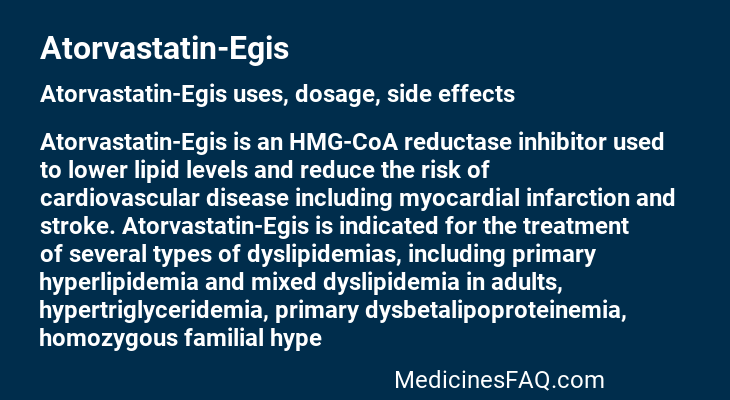 Atorvastatin-Egis