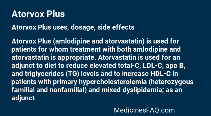 Atorvox Plus