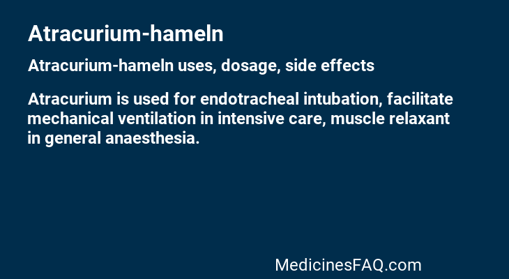 Atracurium-hameln