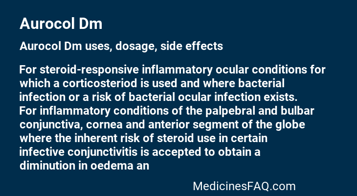 Aurocol Dm