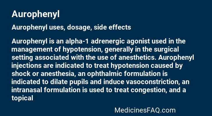 Aurophenyl