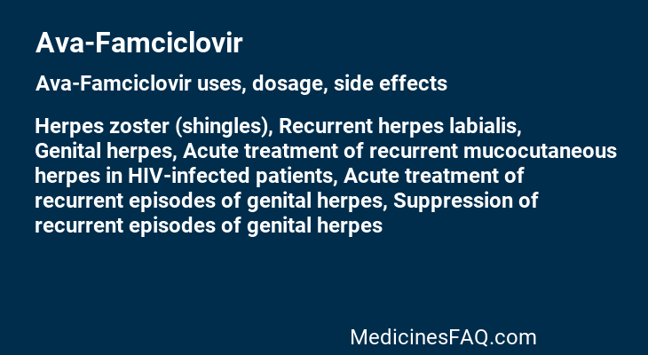 Ava-Famciclovir